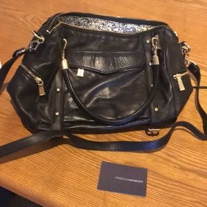 Rebecca Minkoff Black Cupid satchel